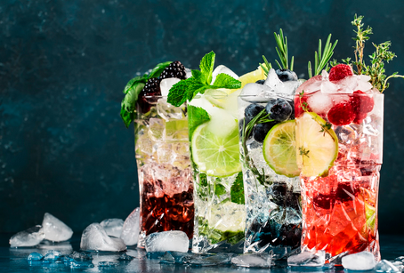 Mocktail drinks