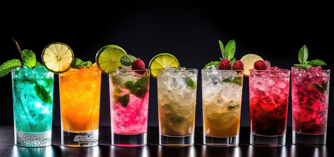 Mocktail drinks